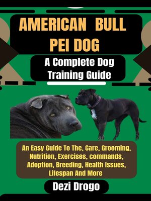 cover image of American  Bull  Pei Dog